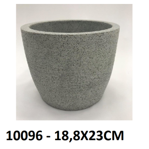 VASO ROTOMOLDADO REDONDO CONE 0