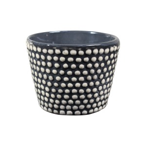 VASO CER?MICA 3789 REDONDO CRISTAL MED.