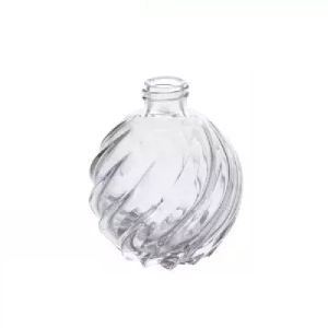 GARRAFA DE VIDRO  BOLA ESPIRAL