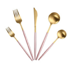 JOGO DE TALHERES 4 PÇS 07006 ROSA