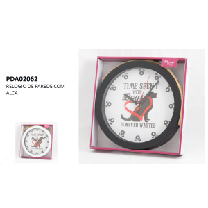 RELóGIO PAREDE PDA02062 DOG C/AL?A