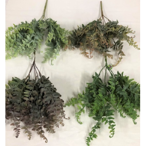 FOLHAGEM C/5 GALHOS 9165-116 SAMAMBAIA PLáST.