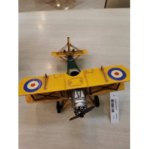 ENFEITE DE METAL AVIAO METAL