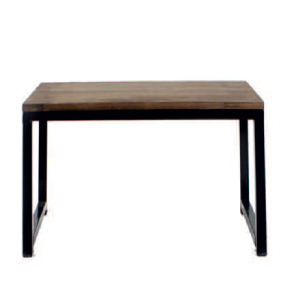 MESINHA BAIXA 4089 RETANGULAR DOURADA