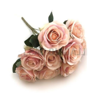 ROSA C/9 BOTÕES HJ0021 MESCLADA