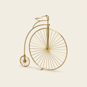 ESCULTURA BICICLETA 15219 METAL 28X29,5CM