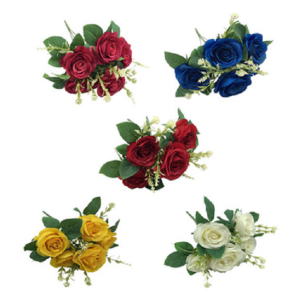 ROSA C/5 GALHOS BG305041 MESCLA