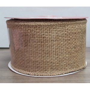 FITA NATALINA CF547 JUTA CRUA BURLAP