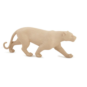 ESCULTURA POLIRRESINA 18768 LEOPARDO