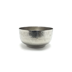 VASO ALUMINIO PEQUENO  AREZZO PRATA