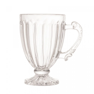 XÍCARA P/CHÁ DE CRISTAL DE CHUMBO COM PÉ IMPERIAL