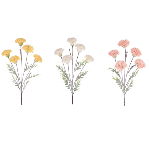 CRISANTEMO  COM 5  GALHOS