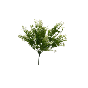 FLOR BUQUE VERDE MINI LIRIO BRANCO