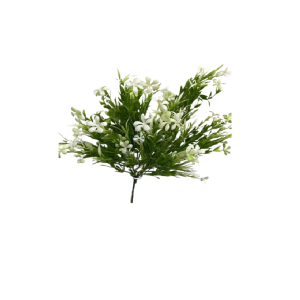 FLOR BUQUE VERDE MINI LIRIO BRANCO