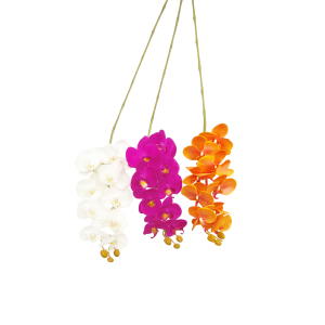 ORQUÍDEA C/9 BOTÕES DE SILICONE