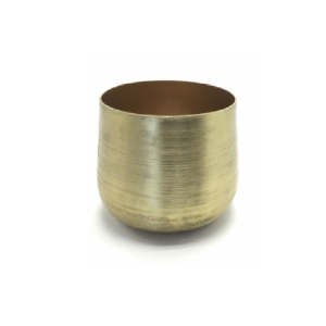 VASO EM ALUMINIO  CARPI DECOR